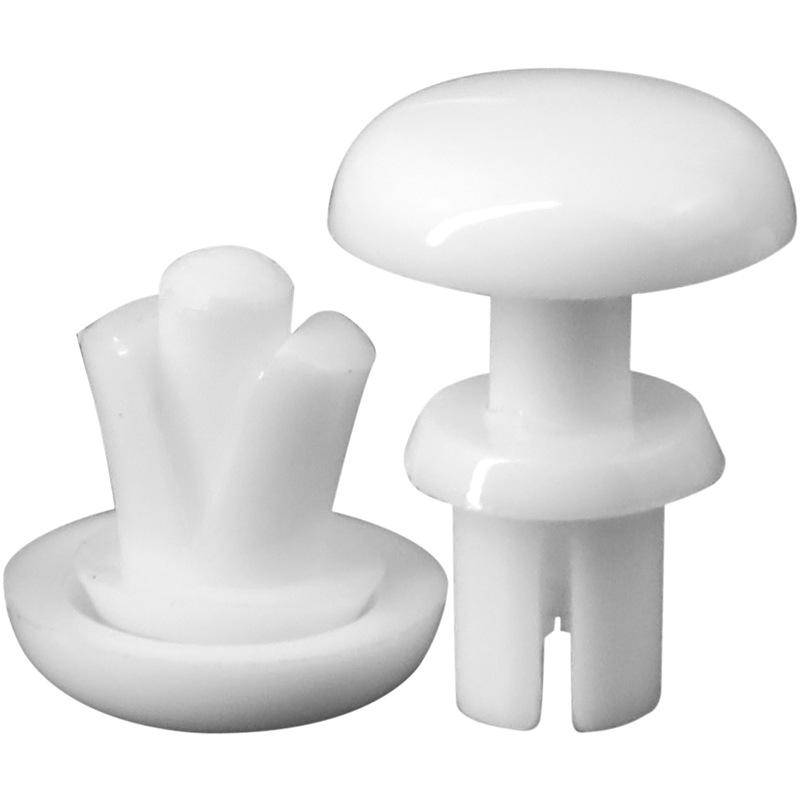 R-Type Nylon Push-On Rivet for PC Board, Plastic Expansion Rivet R3/R4/R5/R6