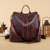 Anti-theft Backpack Soft Leather Women's Bag Shoulder Bag