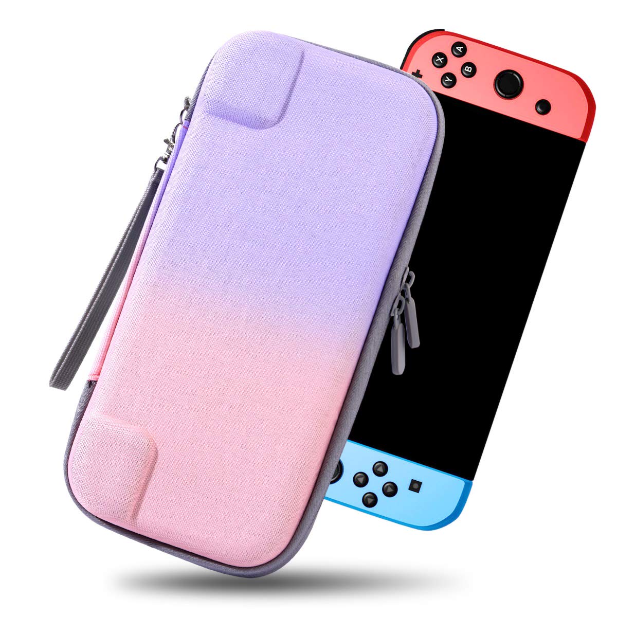 

Switch Case Shockproof Nintendo Switch Carrying SWITCH OLED Compatible Thin Storage Bag Portable Hard Case Controller Protective Cover Game Card