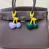 PU Leather PU Leather Hanger Love Bag Pendant Cute Keychain  Bag Ornament