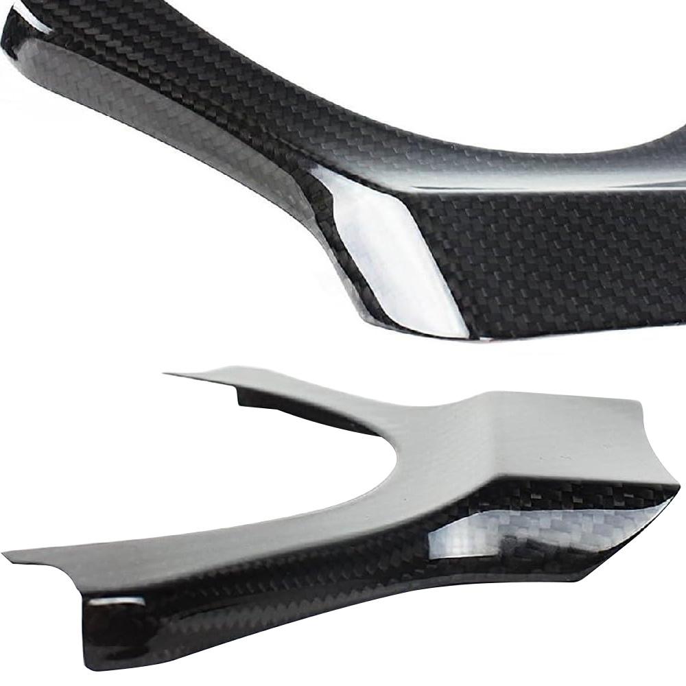 Carbon Fiber Steering Wheel Trim for Lexus IS, RC, NX