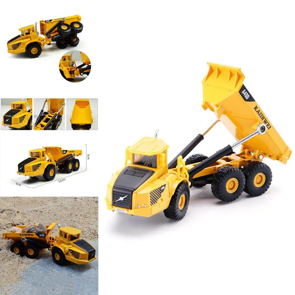 Model wywrotki Kdw 1/87 Diecast, Metalowy Pojazd Budowlany Dla Dzieci