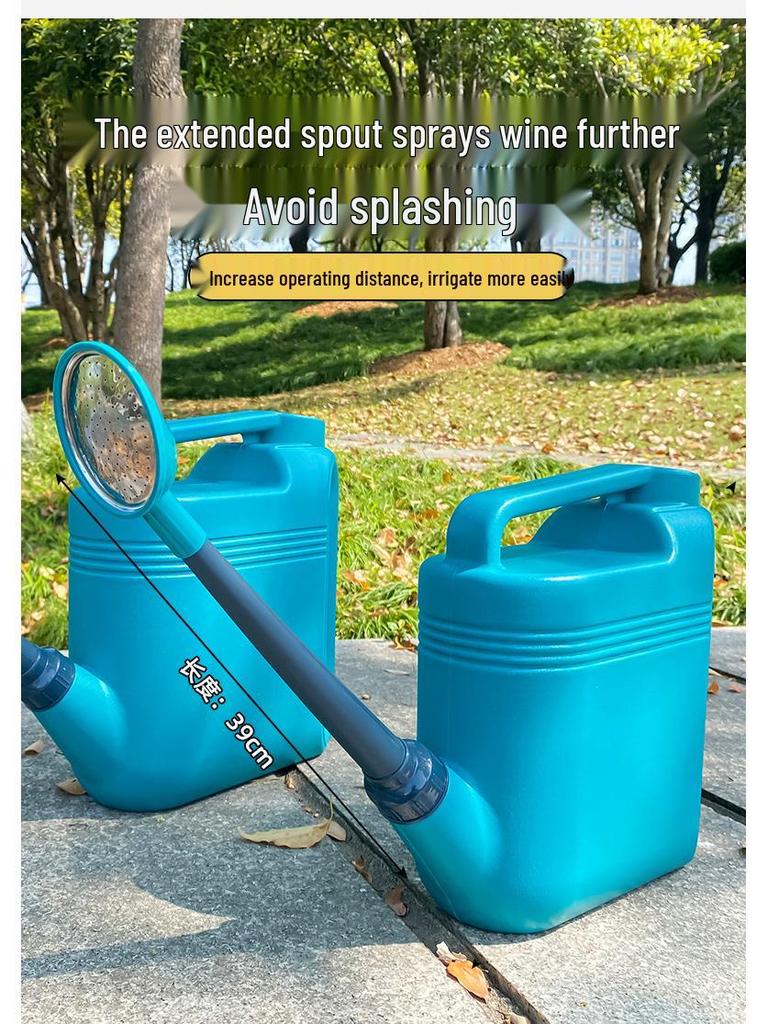 5L/8L Gießkanne mit langem Ausguss und Brausekopf - Großes Fassungsvermögen für Gartenarbeit, Blumen und Gemüse