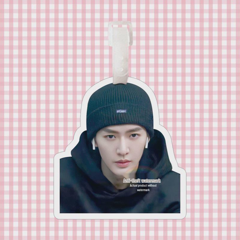 Deng Wei Luggage Tag & Backpack Pendant – Travel Keychain & Anti-Lost Boarding Tag Ornament