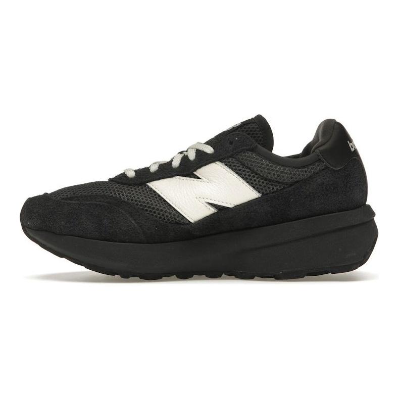 New Balance 370 Чорні цементні кросівки унісекс U370PB