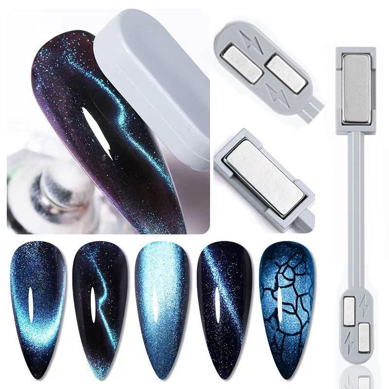 

Многофункциональный гель-лак с эффектом кошачьего глаза, суперсильный набор инструментов для салонов