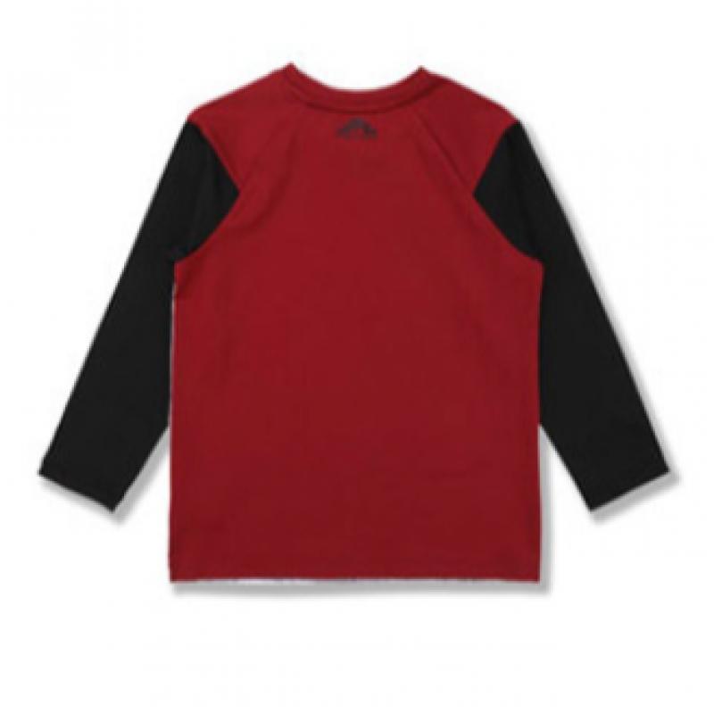 [renoma Kids] Jungen Rotes Grafik-T-Shirt r1835T519