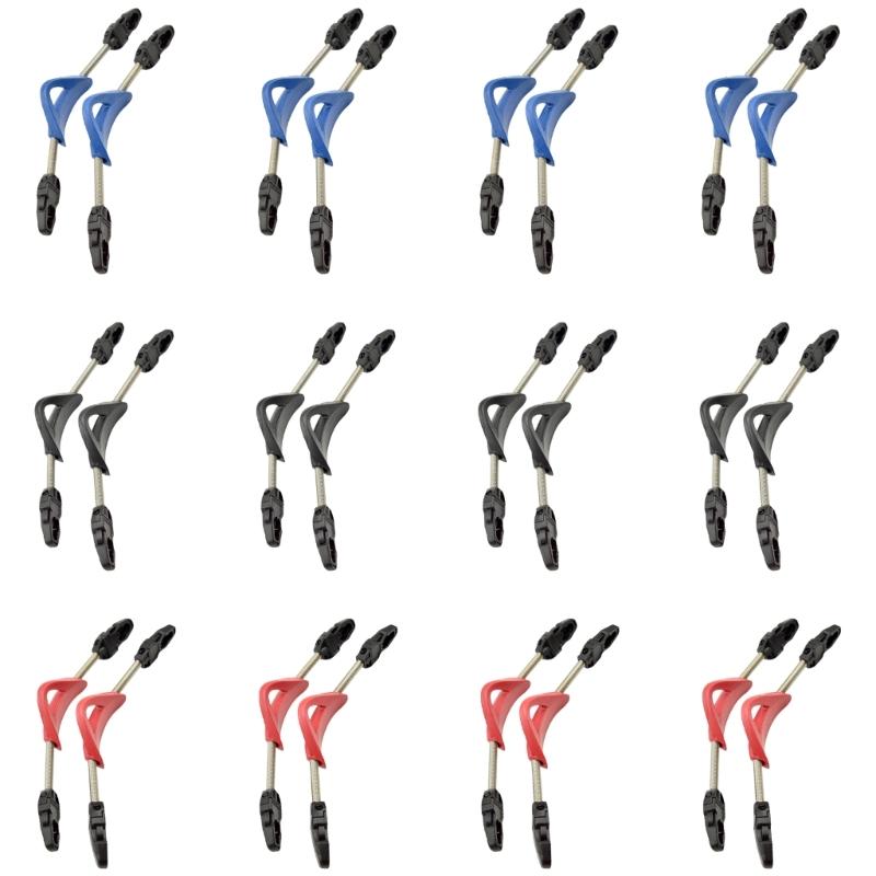 Stainless Steel Swim Fin Strap for Diving and Snorkeling with Adjustable Buckles, Steel Flippers Strap for Water Sport