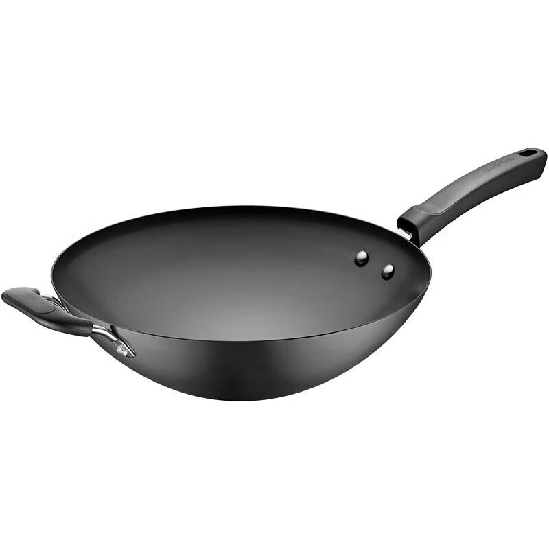 Supor 34cm Rust-Free Iron Wok
