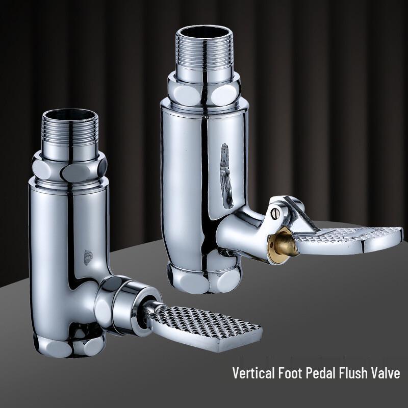 Yidashang Copper Vertical Flush Valve for Squat Toilets
