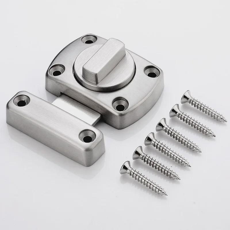 No-Drill Anti-Theft Door Latch Lock for Bathroom