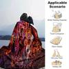1pc Coco Printing Blanket - Soft, All-Season Throw for Living Room, Bedroom,Personalized Gift with Adorable Cartoon Design