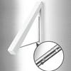 No-Drill Folding Telescopic Concealed Clothes Rack For Balconies Invisible Clothes Drying Rack