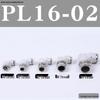 Pneumatic Tube Quick Connector: PL8-02, 4-M5, 6-01, 10-03, 12-04 Threaded Elbow