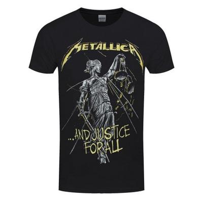 Metallica Unisex-T-Shirt „Justice For All Tracks“ für Erwachsene