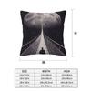 Space Trip Square Pillowcase Cushion Cover Pillow Case Throw Pillow Cover for Home Bedroom Car