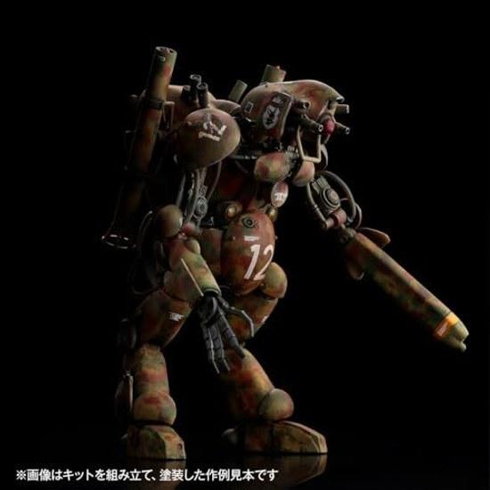 Kaiyodo Artpla Гуманоидный тип Беспилотный перехватчик Глоссер Передняя часть Набор из 3 деталей 1 35 Масштаб Неокрашенный пластиковый модельный набор