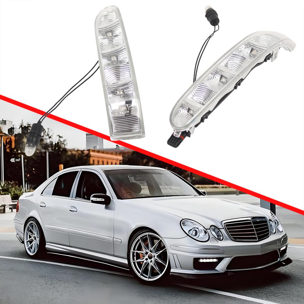 Rearview Mirror Turn Signal Light 2208200621 LED Side Rearview Mirror Turn Light for Mercedes Benz CL S-Class W220 W215 03-06