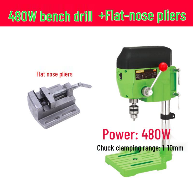 Compact High-Speed Bench Drill: Multifunctional Mini Drill Press for Bead Making and Milling
