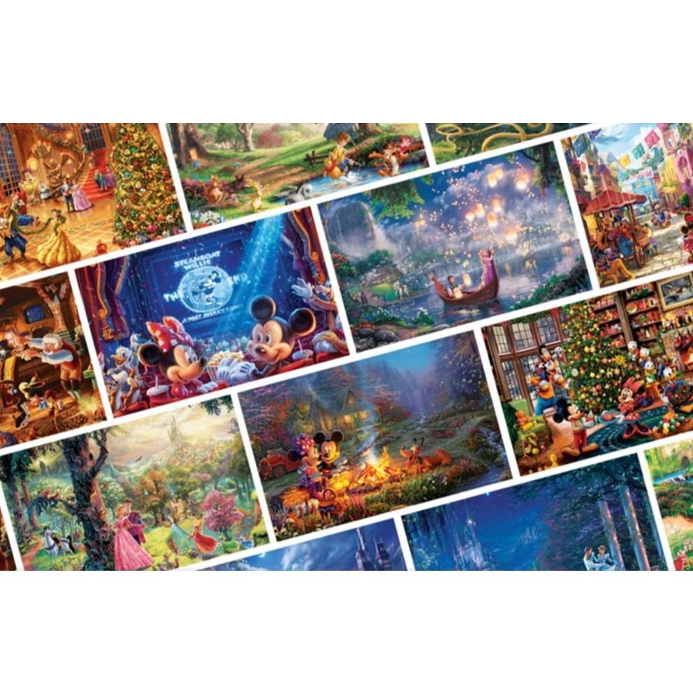Thomas Kinkade Disney Rapunzel Jigsaw Puzzle