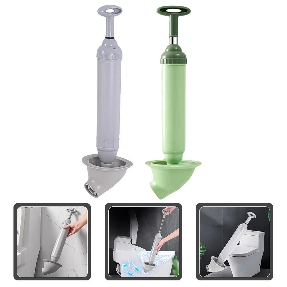 ABS Toilet Plunger with Powerful Air Pressure for Quick Clogs