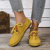 Fashion New Comfortable Wear Resistant Sports Women's Shoes Spring and Autumn New Round Head Elegant Flat Casual Shoes