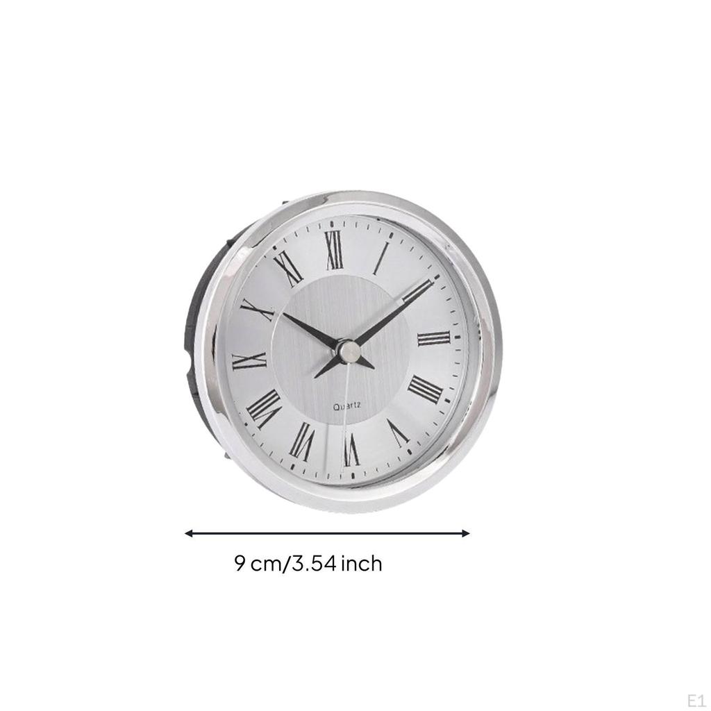 Roman Numeral Clock Insert Replacement Quartz Compact for Crafters