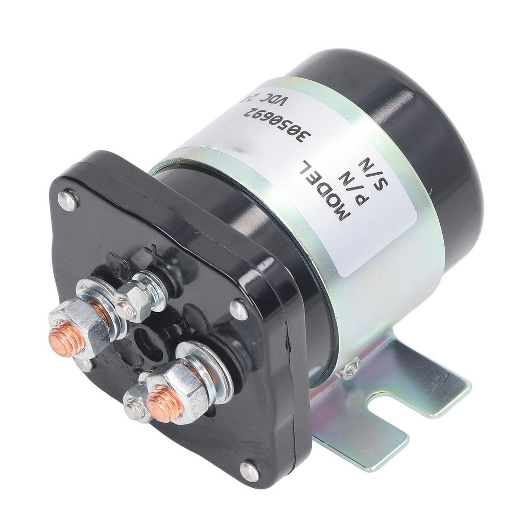 200A 24V DC Relay Brass Coil ABS Shell Large Current Car Relay Switch for Industrial Control