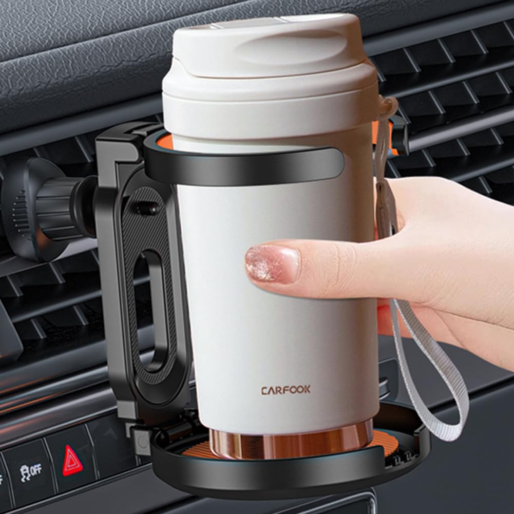 Drink Holder, Car Cup Holder, For Air Conditioning Vent, Car Drink Holder, Foldable, 360°
