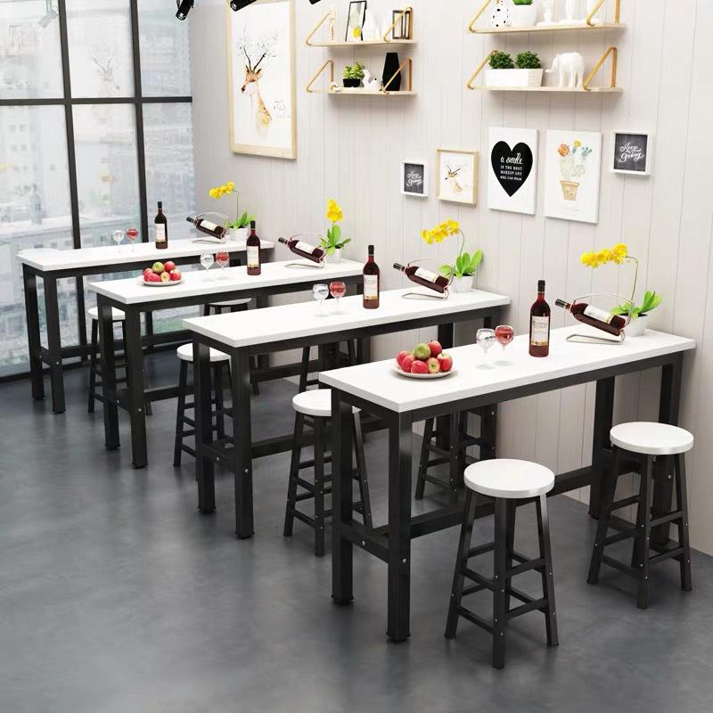 Modern Minimalist Wall Bar Table for Home and Balcony