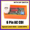 Motorcycle Parts 6 Pin CDI Ignition AC Igniter System Racing For GY6 50cc 80CC 110 125cc 150CC Moped Scooter ATV Quad Buggy Bike