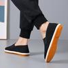 Xishan Cloth Shoes: Spring/Autumn Black Casual Unisex Handmade Slip-Ons with Beef Tendon Sole