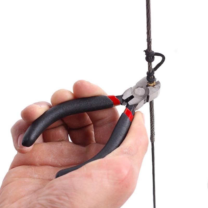 High Quality Rubber Grip Archerys Tool Installation Pliers Adjustment Fixing Tool for Bowstring Adjustments in Hunting