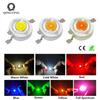 20-100pcs Best Quality Copper LED Epistar Chip 1W 3W High Power LED Diodes Red Green Blue Yellow  Nature White Warm White Chip