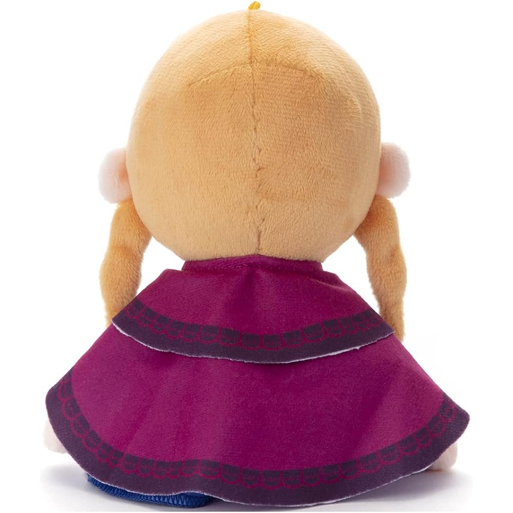 Disney Character Washable Beans Collection Anna 19cm Plush Toy