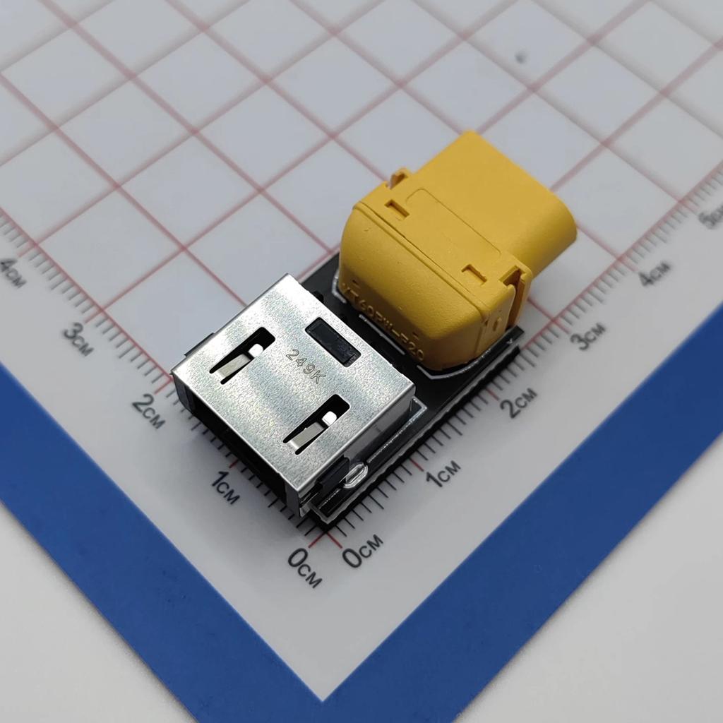 Square Port to XT60 Female Connector Power Solution for Remote Control Model Drones Solar Power Accessories