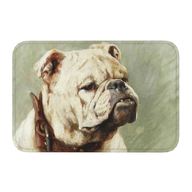 Engelse Bulldog Deurmat Antislip Badkamer Keukenmat Slaapkamer Balkon Deur Vloer Entree Tapijt Vloerkleed 40cmx60cm