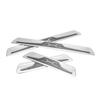 4Pcs Car Door Sill Scuff Molding Cover Trims Protector Fits for Harrier Venza XU80 2020 2021