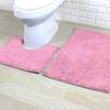 Bathroom Rugs Chenilles Bath Mats Set of 2 Nonslip Bath Mats Super Absorbent UShaped Carpets Decoration Machine Wash