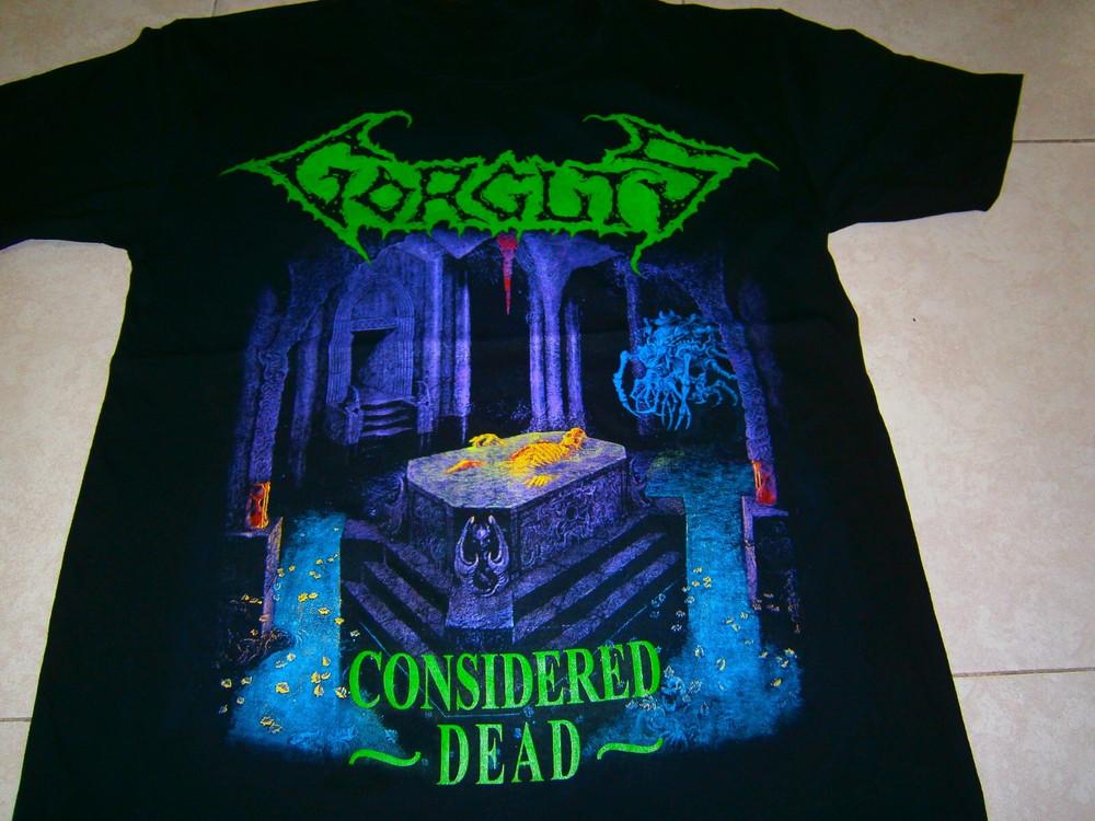 Collection GORGUTS CONSIDERED DEAD Black T Shirt S -5XL AM824 Unisex T-Shirt S