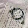 Chinese Style Braided Rope Bracelet Vintage Antique Bracelet Chinese Style Beaded Bracelet