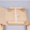 COUVEZI A4 Thickened Kraft Paper File Boxes (10-Pack)