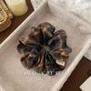 Scrunchie Multi Styles Floral Plaid Soft Fabric Minimalist Versatile Women Hair Tie Hair Accessories