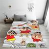 Soft BlanketsBoy Girl Travel Crayons Shin-chans Photos Collection Bedding Throws  Flannel Bedspread For Couch Bed Sofa Bed Cover