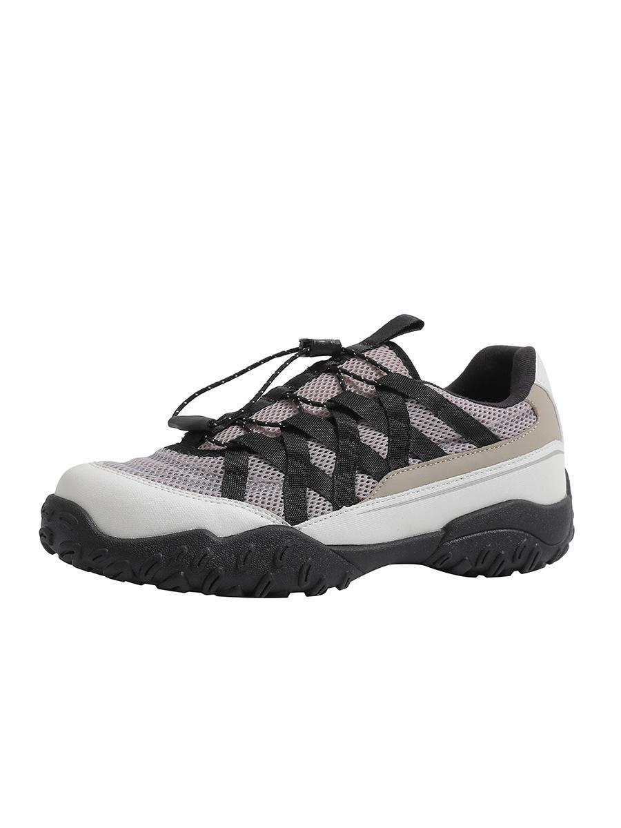 

Cowhide version~ Han Suxi has the same platform casual sports shoes, women s mountaineering muffin shoes, ballet style ribbon dad shoes. 40