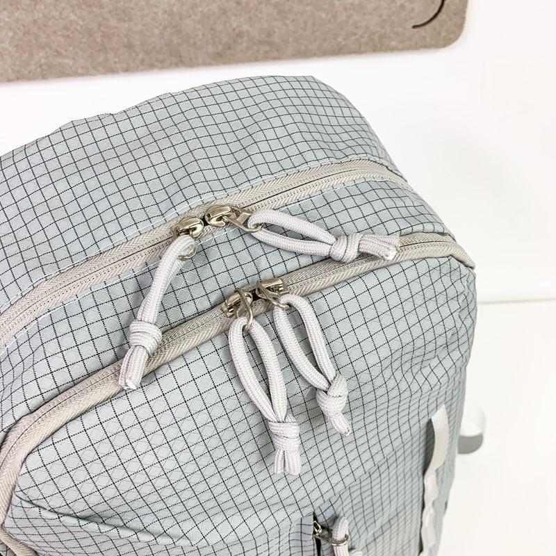 Damen Leichter Rucksack Herren Großer Rucksack Studenten Karorucksack