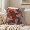 Famous Genius Graffiti Art Mr Doodle Cushion Cover Pillowcase Antidustmite Living Room Sofa Decor Cushion Room