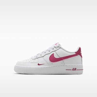 

Nike Air Force 1 Leather Breathable Low top Children s Basketball Shoe 36