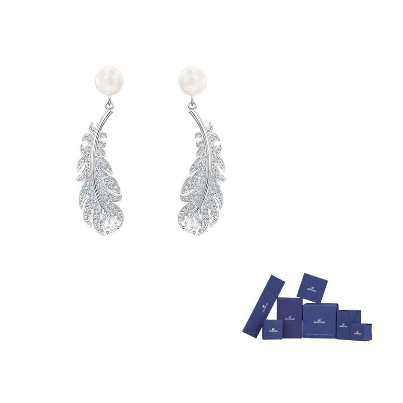 Swarovski Nice Earrings Womens Original brand box