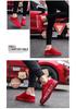 Unisex Red Canvas Sneakers: Women's Fashion, Men’s Thick-Soled Casual Shoes for Summer, Low-Top Design